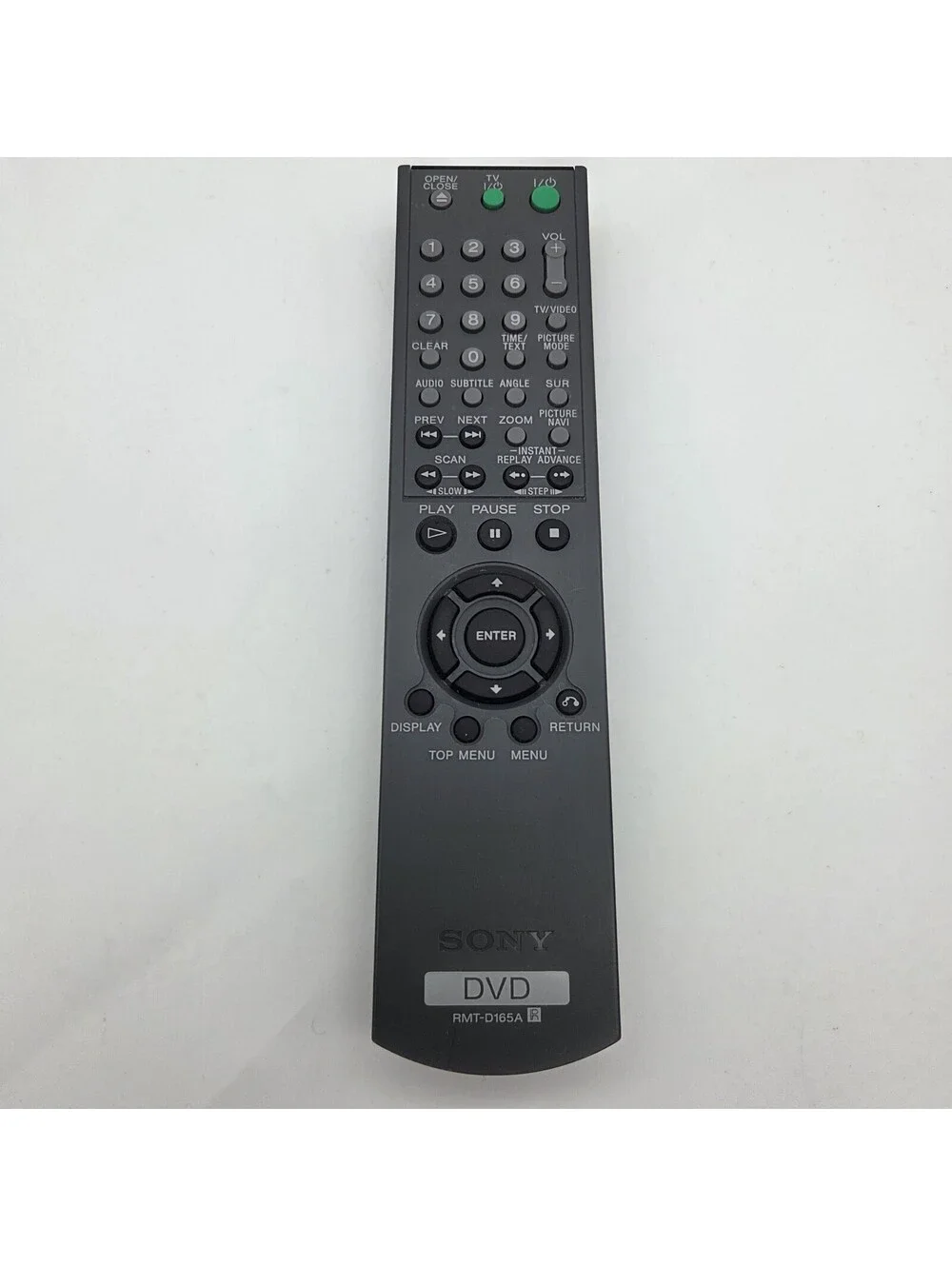 Genuine Sony RMT-D165A DVD Remote Control DVP-NS355 DVP-NS501P DVP-NS525P Tested
